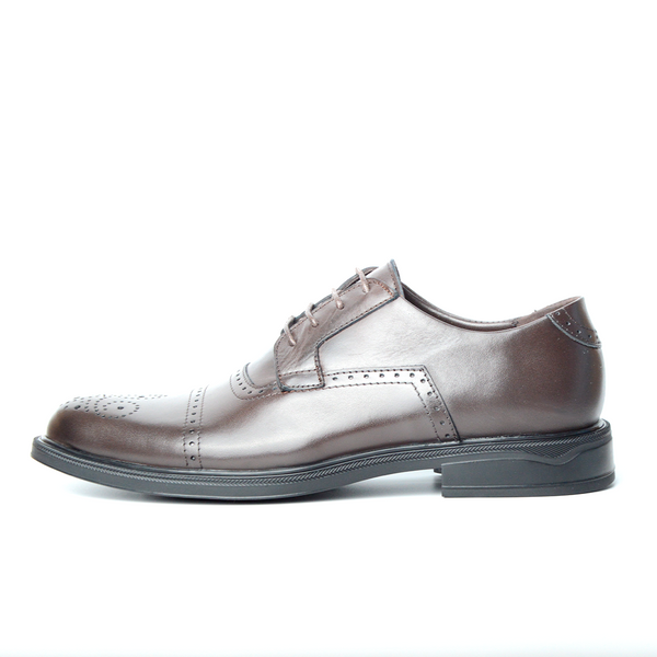RICHELIEU CHAUSSURE CLASS EN CUIR MARRON
