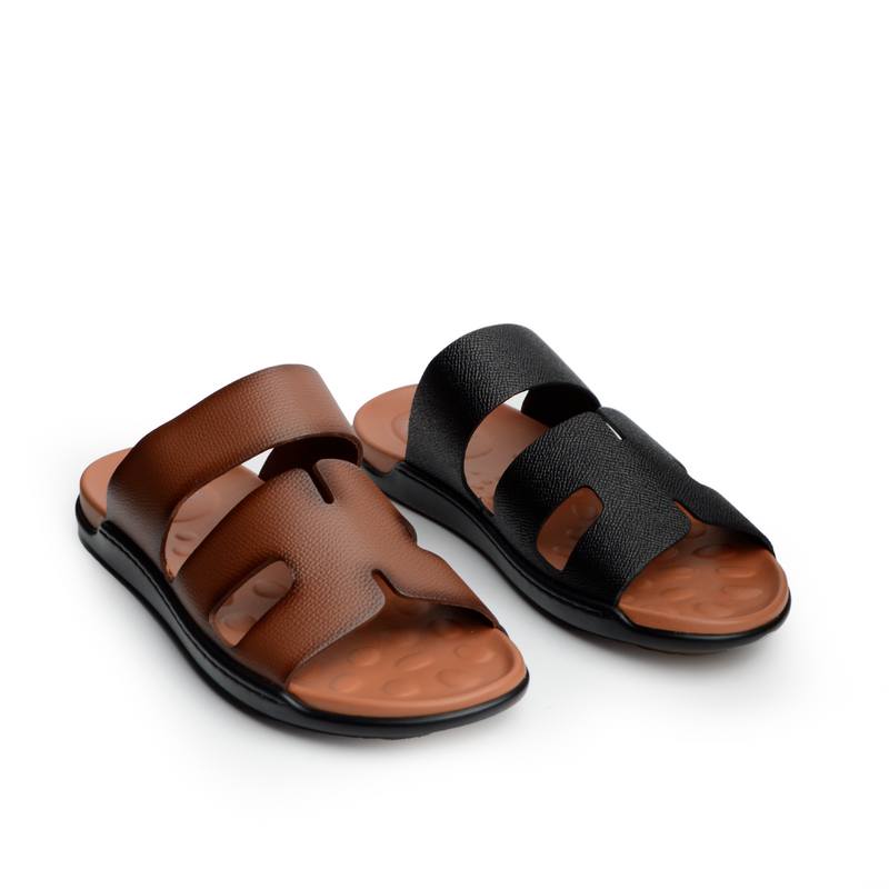 Sandale 203H En Cuir TABAC