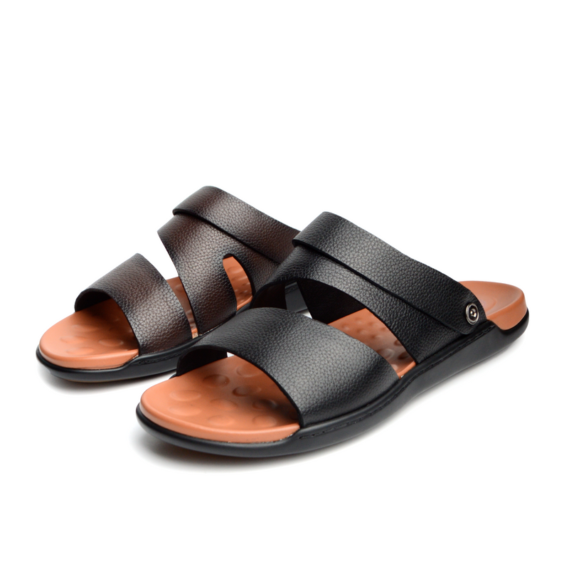 Sandale 103S En Cuir MARRON
