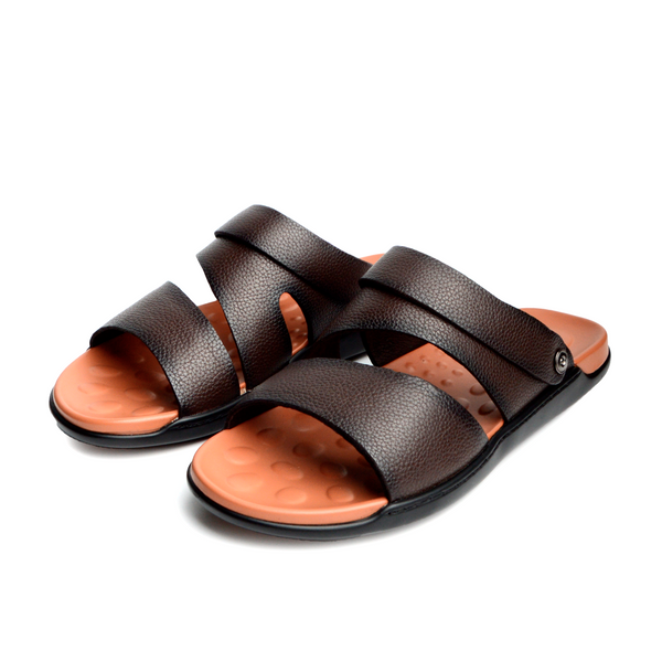 Sandale 103S En Cuir MARRON