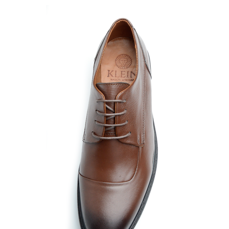 MASSIMO CHAUSSURE CLASS EN CUIR MARRON