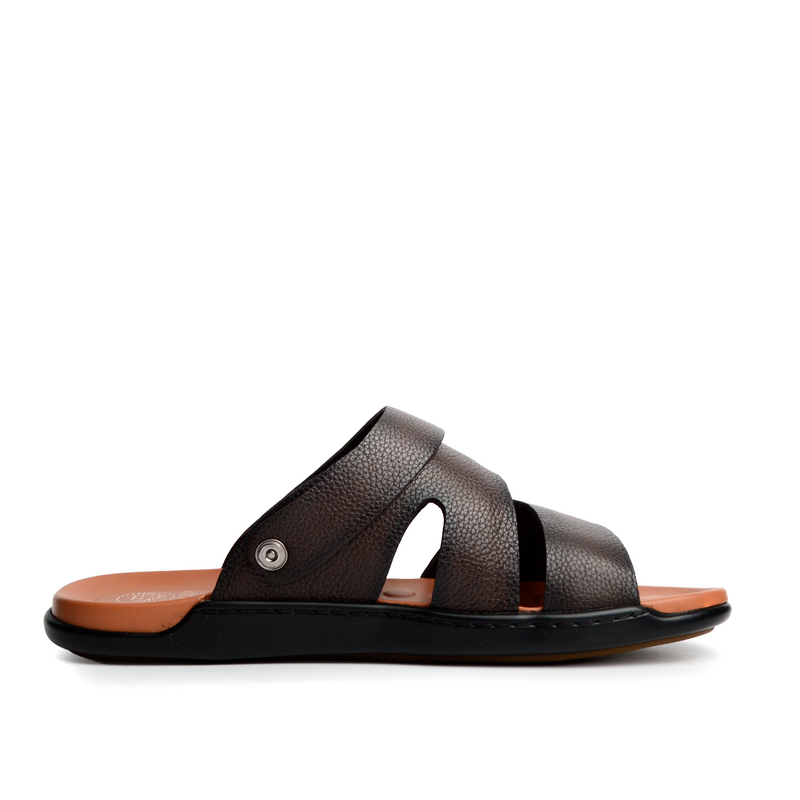 Sandale 103S En Cuir MARRON