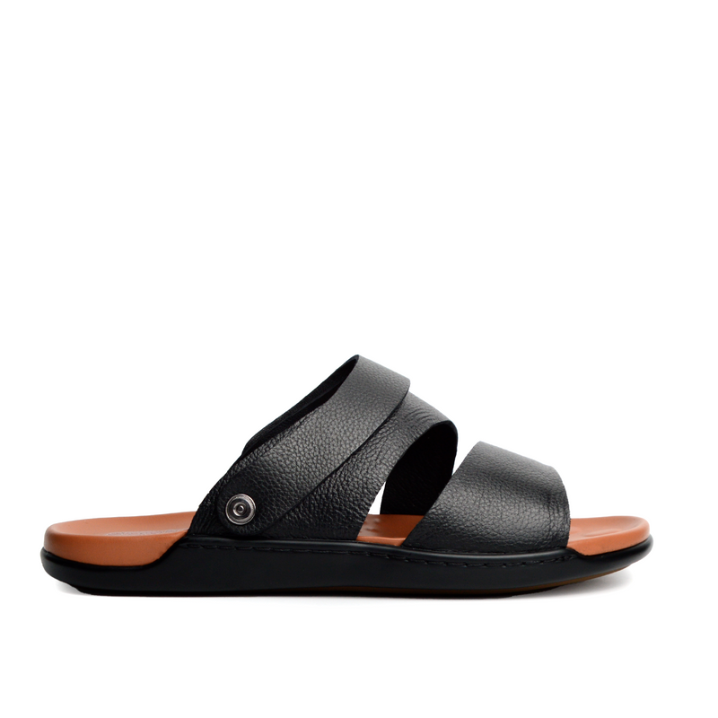 Sandale 103S En Cuir NOIR