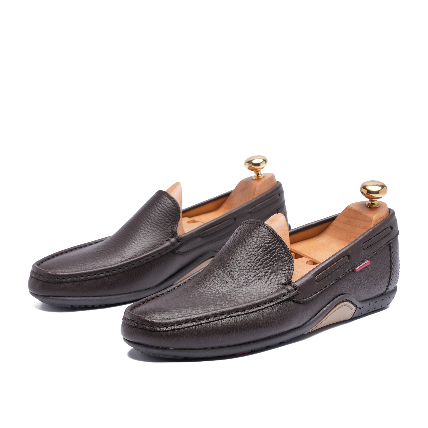 Grand Seigneur BMN Mocassin En Cuir MARRON