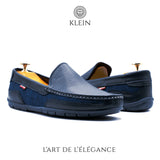 007 Mocassin En Cuir marron