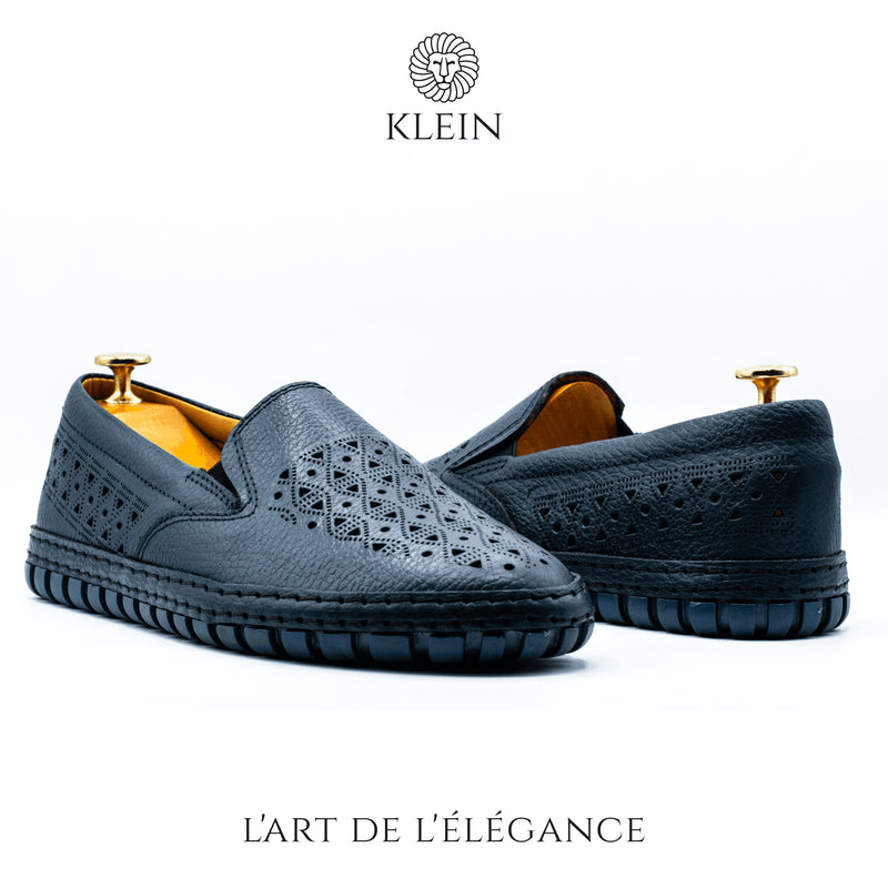 CONFORT TOP BOSS  EN CUIR noir