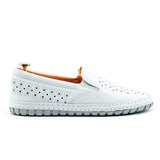 CONFORT TOP BOSS  EN CUIR BLANC