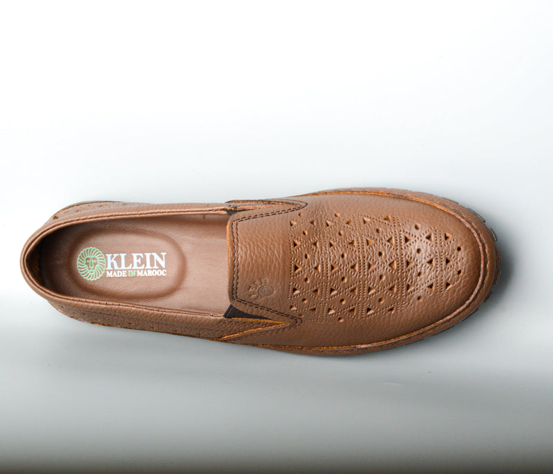 CONFORT TOP BOSS  EN CUIR MARRON