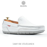 MOCASSIN MONACO MARRON EN CUIR