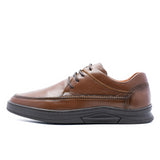 BASKETS EN CUIR MARRON RF795