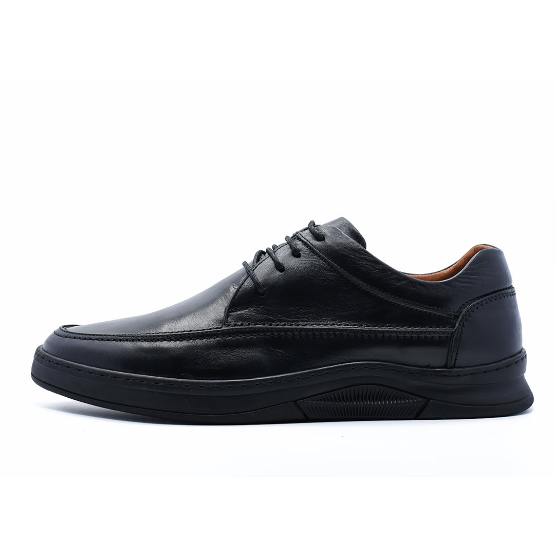 BASKETS EN CUIR MARRON RF795
