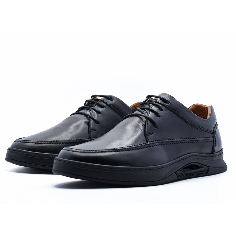 BASKETS EN CUIR MARRON RF795