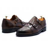 CHAUSSURE CLASS EN CUIR NOIR RF 716