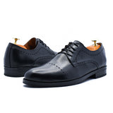 CHAUSSURE CLASS EN CUIR NOIR RF 711