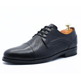 CHAUSSURE CLASS EN CUIR MARRON RF 765
