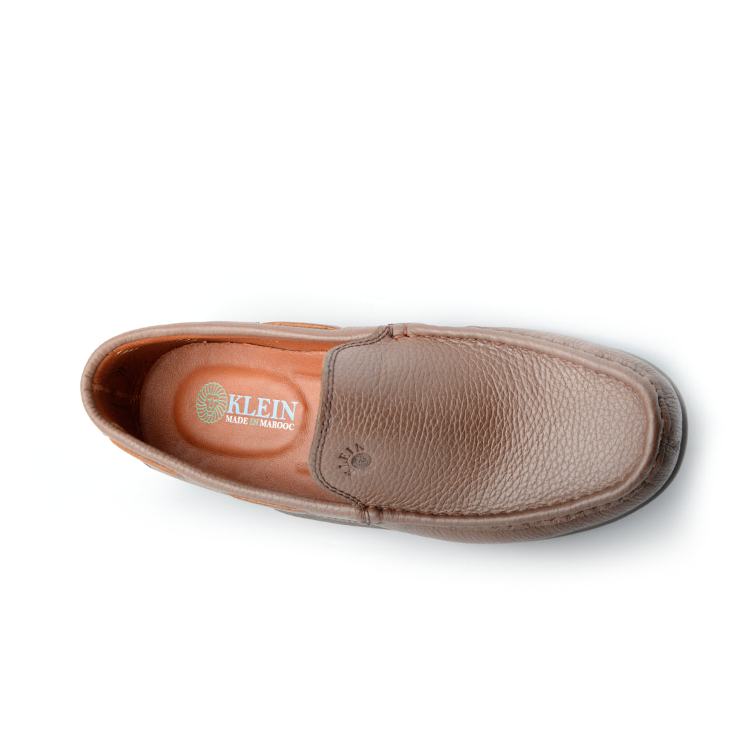 Grand Seigneur BMN Mocassin En Cuir Tabac