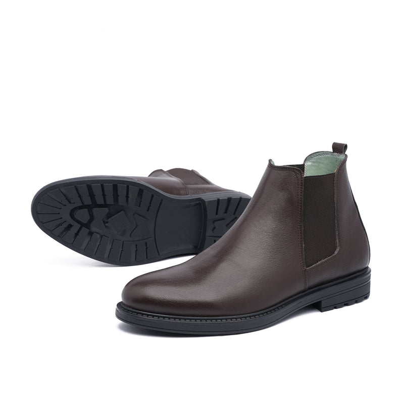 BOTTINE CHELSEA MARRON
