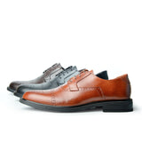 RICHELIEU CHAUSSURE CLASS EN CUIR TABAC