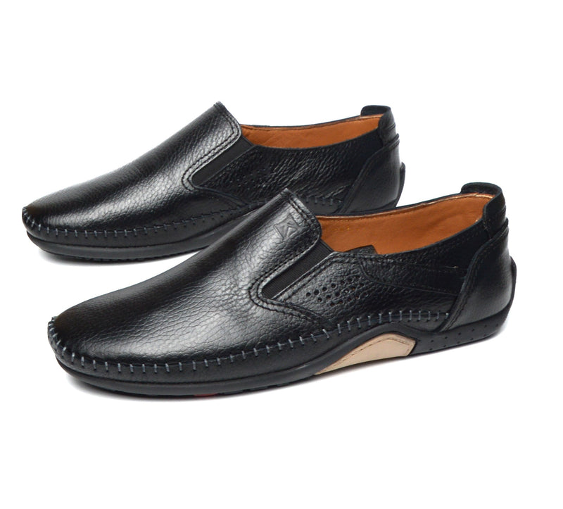 Grand Seigneur S Mocassin En Cuir NOIR