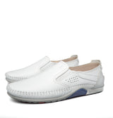 Grand Seigneur S Mocassin En Cuir BLANC