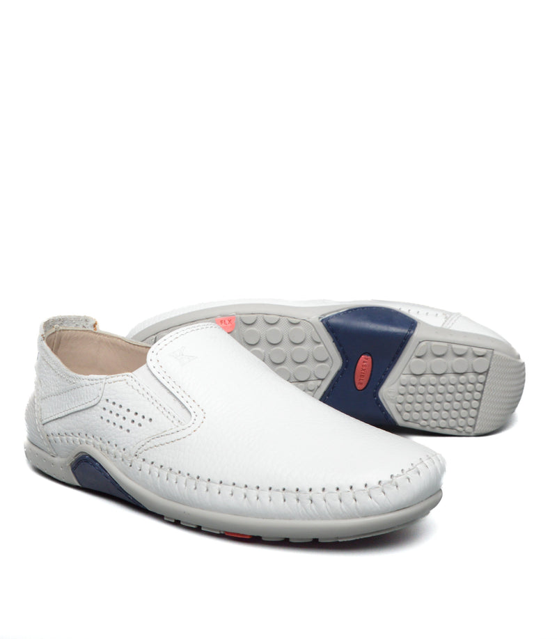 Grand Seigneur S Mocassin En Cuir BLANC