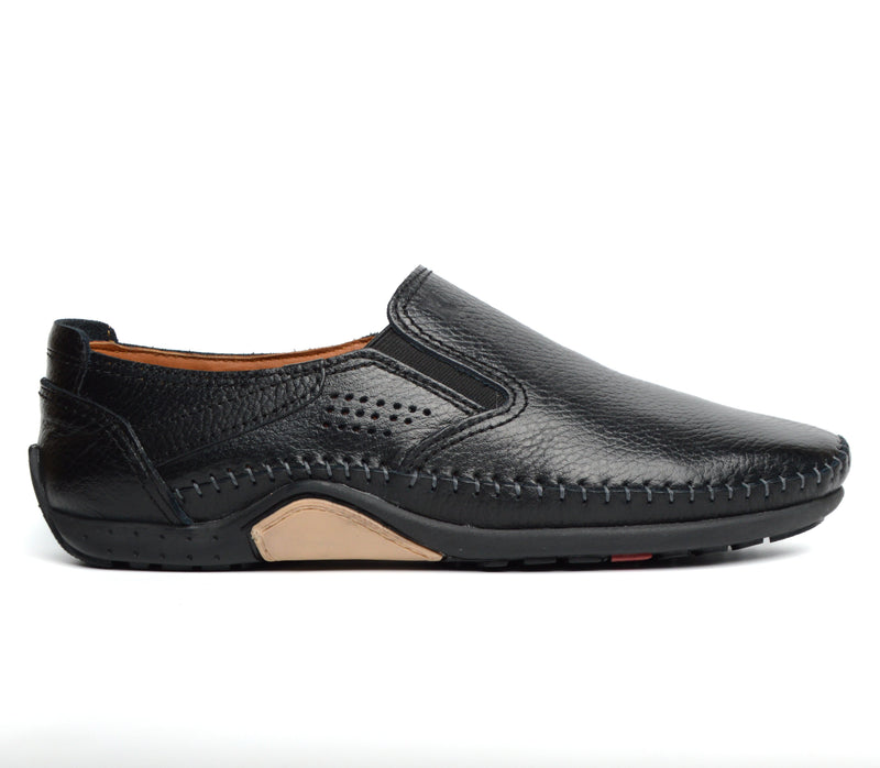 Grand Seigneur S Mocassin En Cuir BLANC
