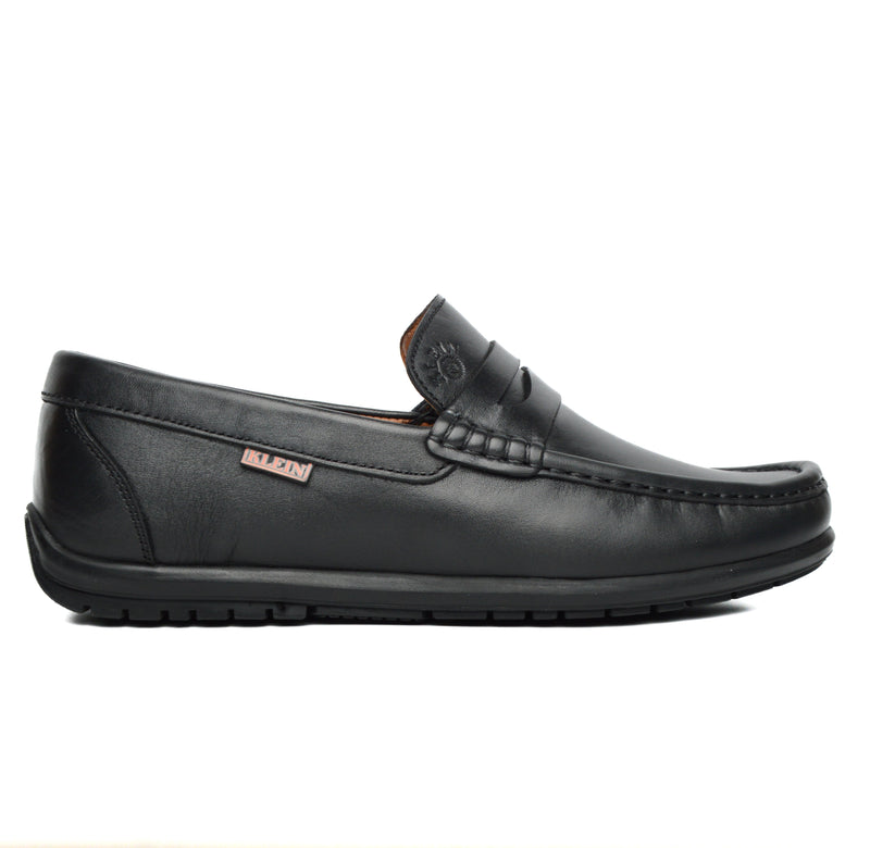 Alonzo Mocassin En Cuir Noir