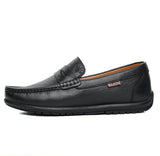 Alonzo Mocassin En Cuir Noir