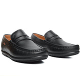 Alonzo Mocassin En Cuir Noir