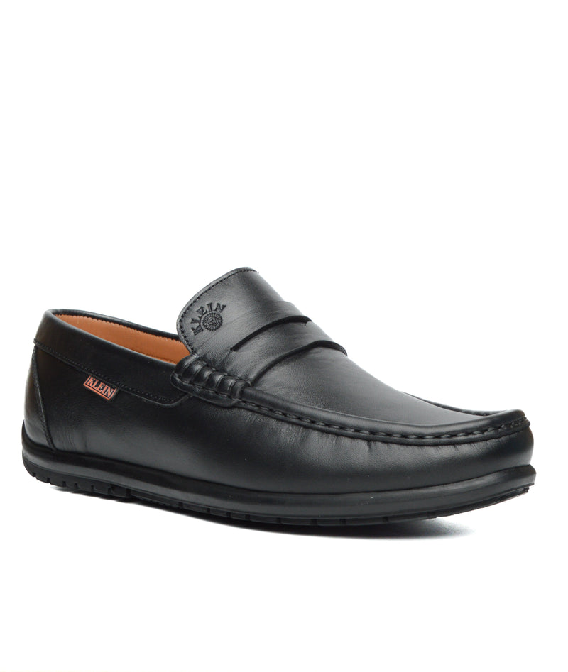 Alonzo Mocassin En Cuir Noir