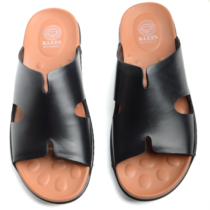 Sandale Grand Seigneur H En Cuir Noir
