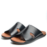Sandale Grand Seigneur H En Cuir Noir