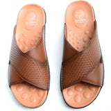 Sandale Boss En Cuir Marron