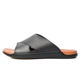 Sandale Boss En Cuir Noir