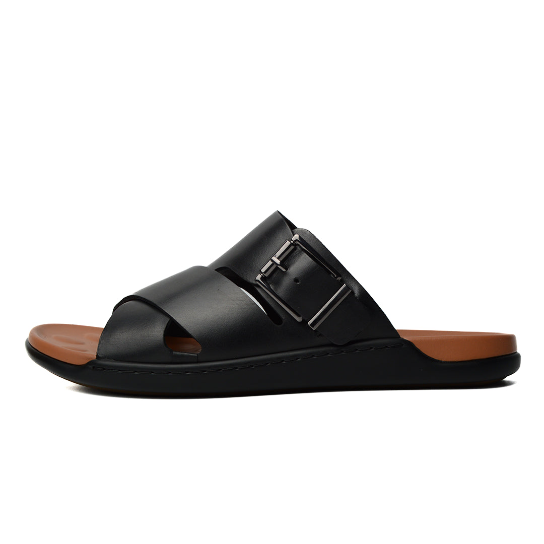 Sandale Sandro En Cuir Noir