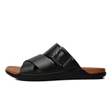 Sandale Sandro En Cuir Noir