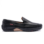 Grand Seigneur BMN Mocassin En Cuir noir