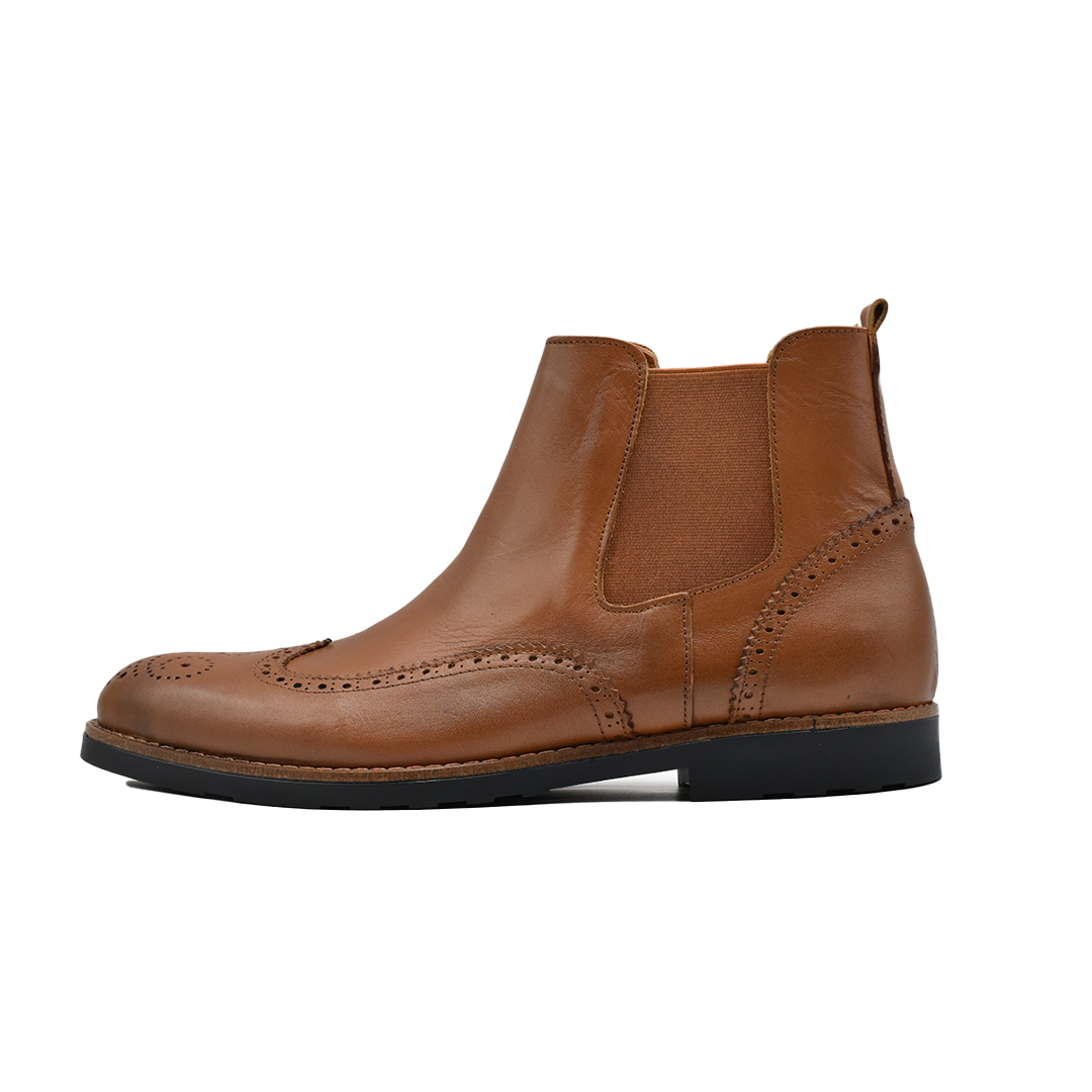 BOTTINE EN CUIR DANIEL CAMEL