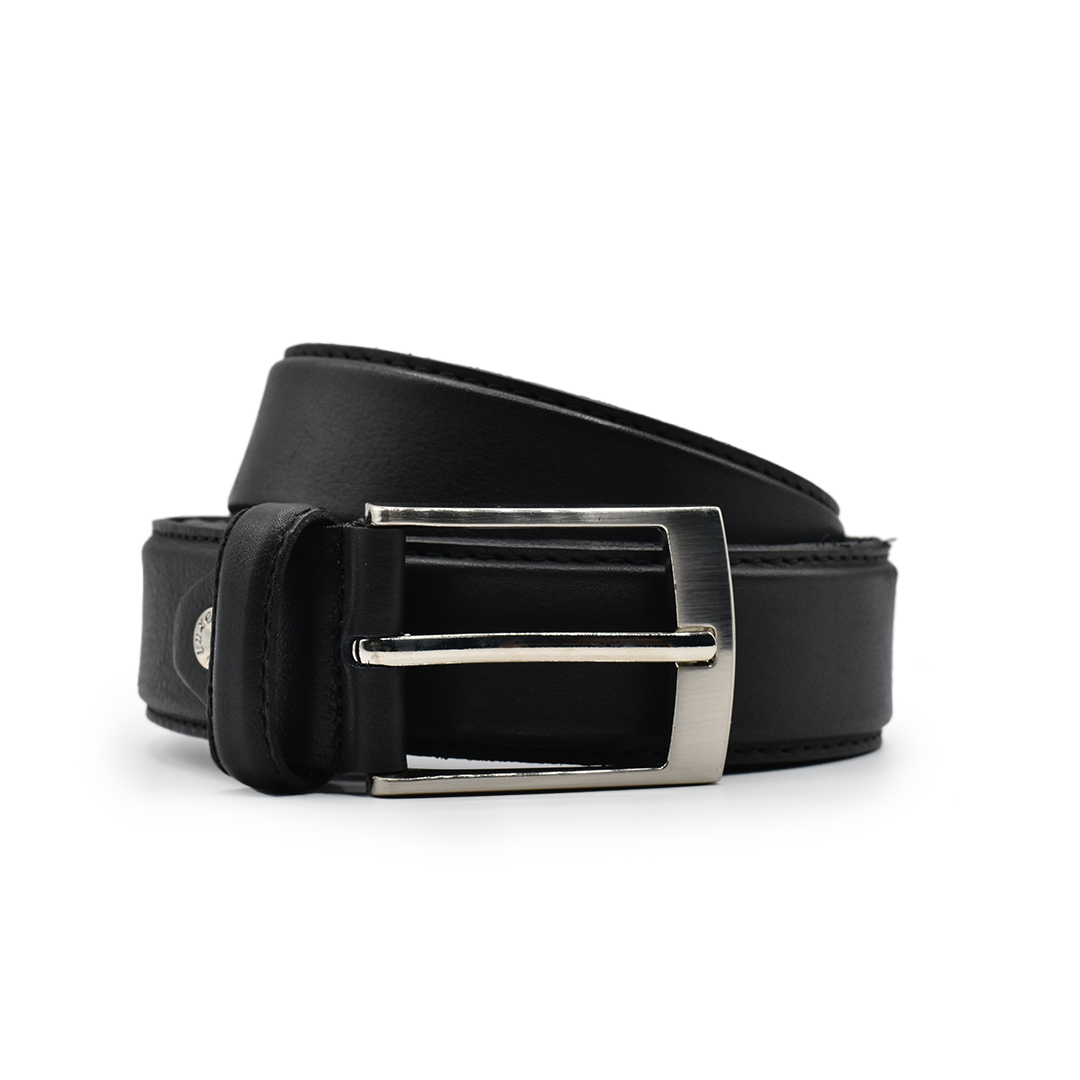 CEINTURE CUIR NOIR