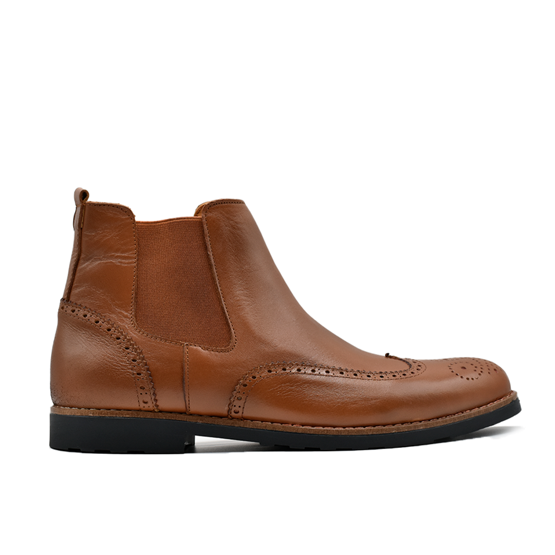 BOTTINE EN CUIR DANIEL CAMEL