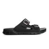 Sandale BREK En CUIR DAIM NOIR