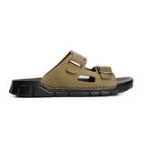 Sandale BREK En CUIR DAIM kaki