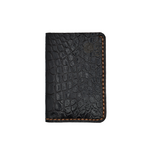 PORTEFEUILLE CROCO  marron chocolat