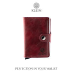 MINIWALLET RED KLEIN VINTAGE