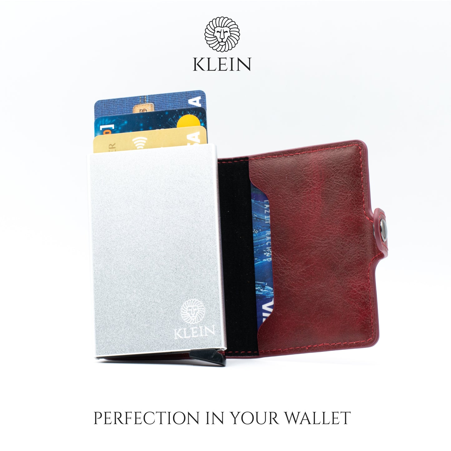 MINIWALLET RED KLEIN VINTAGE